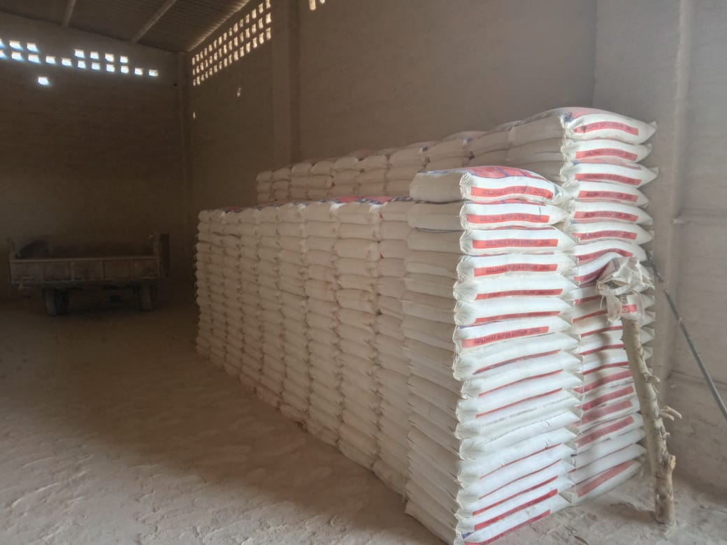 Goldmax Gypsum Warehouse Storage Stack